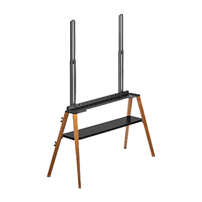 Soporte de TV Easel Studio TV Floor Stand | Compatible VESA 200x200 a 600x400 | Para Pantallas de hasta 75 Pulgadas | Capacidad de Peso 40 kg | Altura Ajustable 905-2590 mm | Incluye Cable Anti-Caída