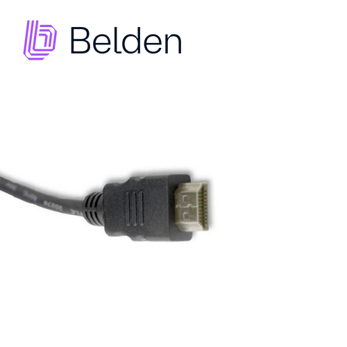 CABLE HDMI BELDEN HDE010MB / HIGH SPEED / 1080P 60HZ / 4K 30HZ / 10 METROS / TIPO A-A / PIEZA
