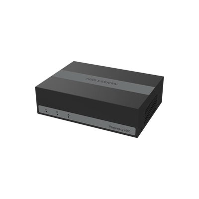 (eDVR) DVR 2 Megapíxel (1080P) Lite / 8 Canales TURBOHD + 2 Canal IP /  Hasta 1 Mes de Grabación / Unidad de Estado Solido Incluido / H.265+ / ACUSENSE Lite (Evita Falsas Alarmas) / Diseño Ultra Compacto / Extra Silencioso /  eSSD de