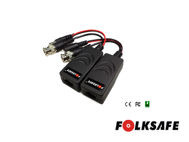 TRANSCEPTOR HD FOLKSAFE FS-HD4301VP, TRANSMISOR / RECEPTOR DE VIDEO Y VOLTAJE (12V / 24V DC
