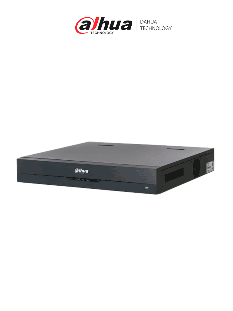 DAHUA DHI-NVR5416-16HP-EI2  -NVR de 16 canales IP 8K / Acupick /WizSense/16 puertos PoE, 8ePoE/ 4 bahías para discos duros/ reconocimiento facial/ SMD Plus/ 8k HDMI out/ soporte para cámaras con IA y protección perimetral