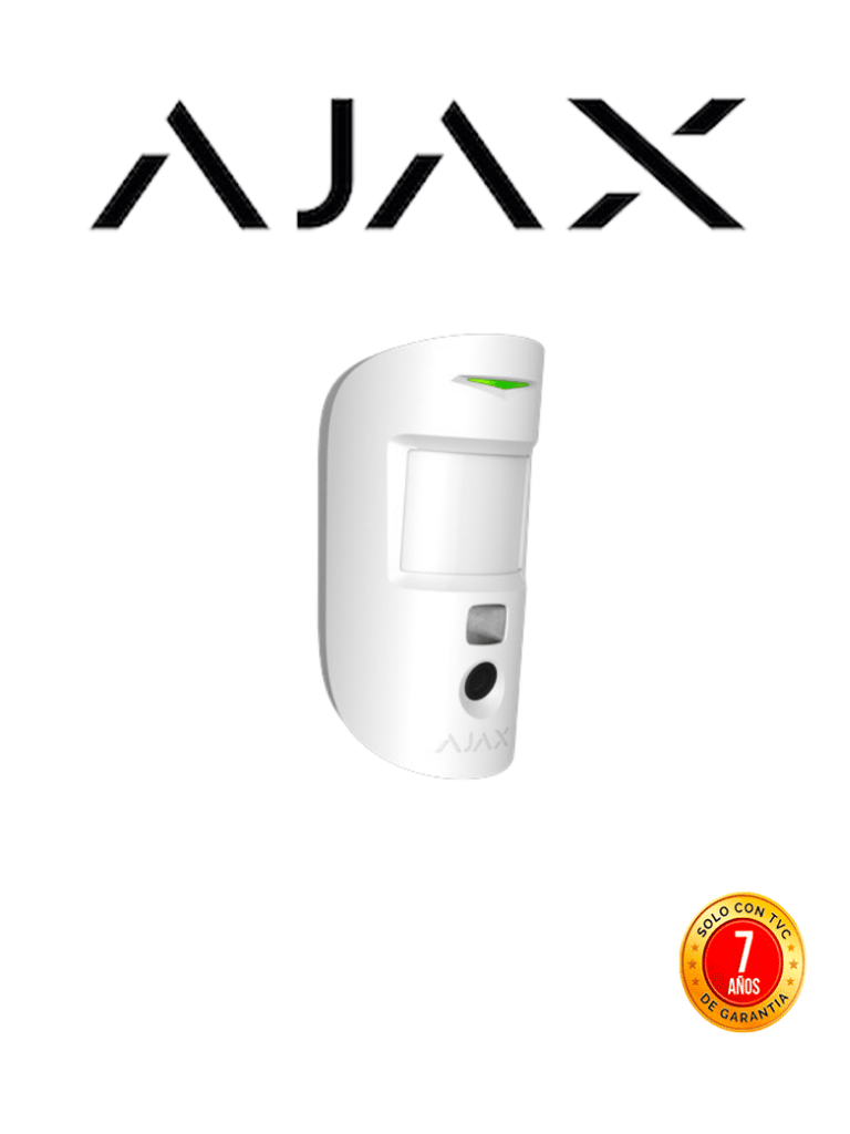 Ajax SideButton (1-gang) - Tapa lateral para LightCore solución LightSwitch. Para uso con marco de 3 y 2 espacios. Color blanco