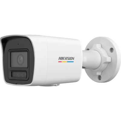 [ColorVu 3.0 + MD 3.0] Bala IP 4 Megapixel / Lente 2.8 mm / Dual Light (30 mts IR + 30 mts Luz Blanca) / Micrófono Integrado / Exterior IP67 / WDR / PoE / Micro SD