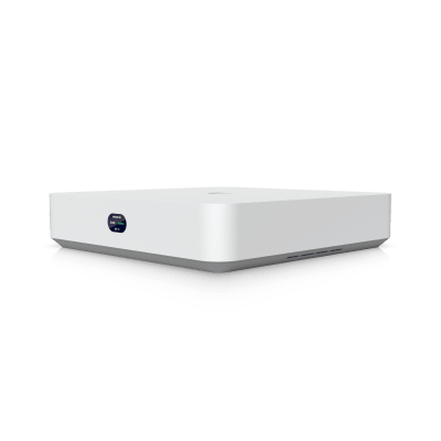 UniFi Protect UNVR-Instant – Grabador de Video en Red con Soporte para HDD de 3.5”, Switch PoE Integrado de 6 Puertos GbE (40W) y Puerto HDMI Viewport