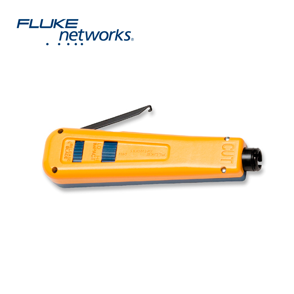 HERRAMIENTA CRIMPADORA DE IMPACTO D914S FLUKE NETWORKS 10051501 CON CUCHILLA EVERSHARP 110/66