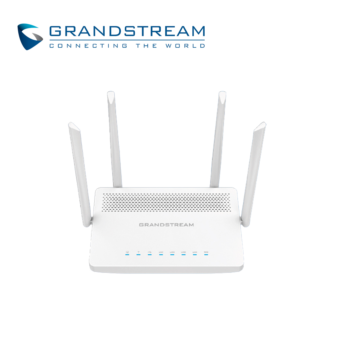 ROUTER WIFI DOBLE BANDA GRANDSTREAM GWN7052F / 1 PUERTO WAN SFP 1,000MBPS / 4 PUERTOS WAN / LAN 10 / 100 / 1,000MBPS / WIFI 2.4 / 5GHZ 802.11AC / MU-MIMO 2X2 / VELOCIDAD 1.27GBPS / 100 USUARIOS SIMULTANEOS / MESH / QOS / VPN 50 TUNELES