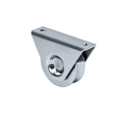 (325V-100) Rueda de 10 cm / Con Capacidad Para Puertas de Hasta 220 Kg / Para Montaje en Superficie / Canal Tipo "V"