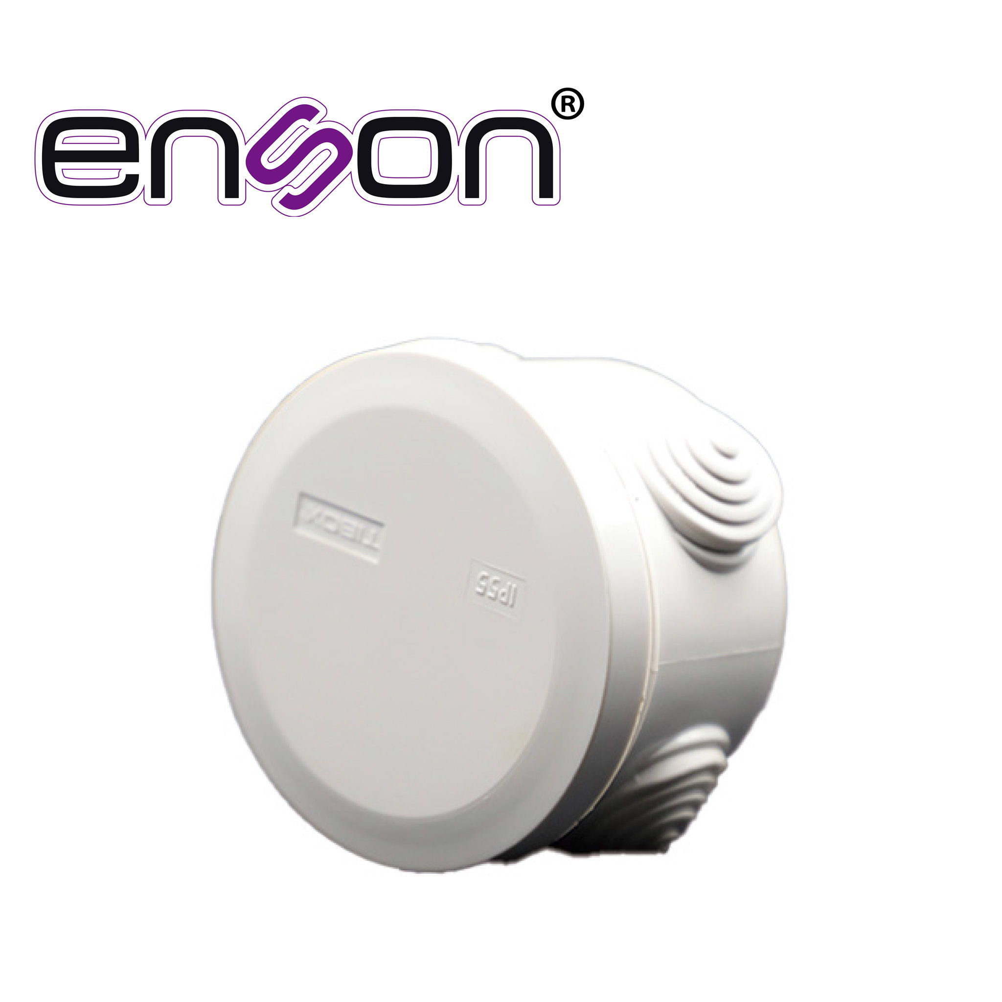 CAJA PLASTICA TIPO ESTANCA CIRCULAR ENSON ENS-PCC70 FABRICADA EN PLASTICO ABS GRIS DE ALTA RESISTENCIA / DIMENSIONES 70 × 48 MM / GRADO DE PROTECCION IP55 / TAPA A PRESION SIN TORNILLOS / IDEAL PARA APLICACIONES ELECTRICAS Y ELECTRONICAS EN INTERIOR O EXTERIOR