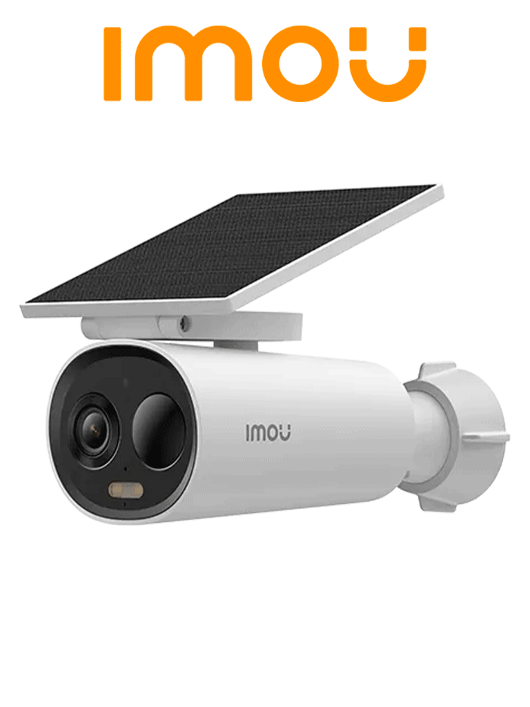 IMOU CELL 3C Kit (IPC-K9DCN-3T0WE/FSP12-TYPEC) - Kit de Cámara WiFi Cell 3C de 3MP con batería, panel solar incluido, lente de 2.8mm y 98° de apertura, audio bidireccional,  Función de  vídeo Secuencial y PIR integrado.