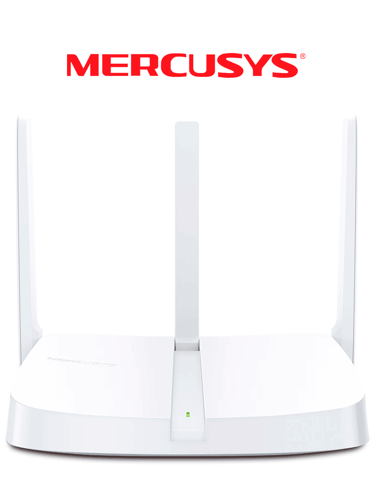 MERCUSYS MW306R - Router inalámbrico N de 2.4 GHz con velocidad de 300 Mbps, 1 puerto WAN 10/100 Mbps, 3 puertos LAN 10/100 Mbps y 3 antenas de 5 dBi. Compatible con IPTV e IPv6.