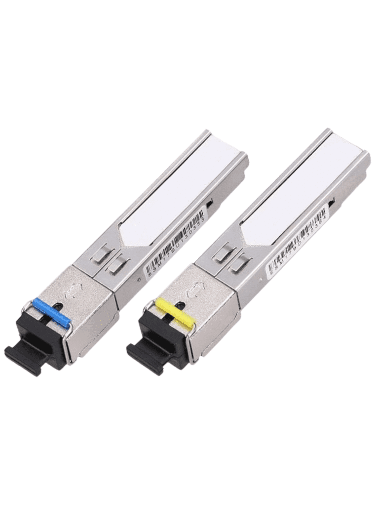 TCE - SFP-GE-LX-1310/1550nm SC - Par de transceptor fibra óptica SFP monomodo / TX1310/RX1550nm / Bidireccional / DDM / Conector SC simple / mini-Gbic / Velocidad 1.25Gbps / Hasta 20 KM de conexión