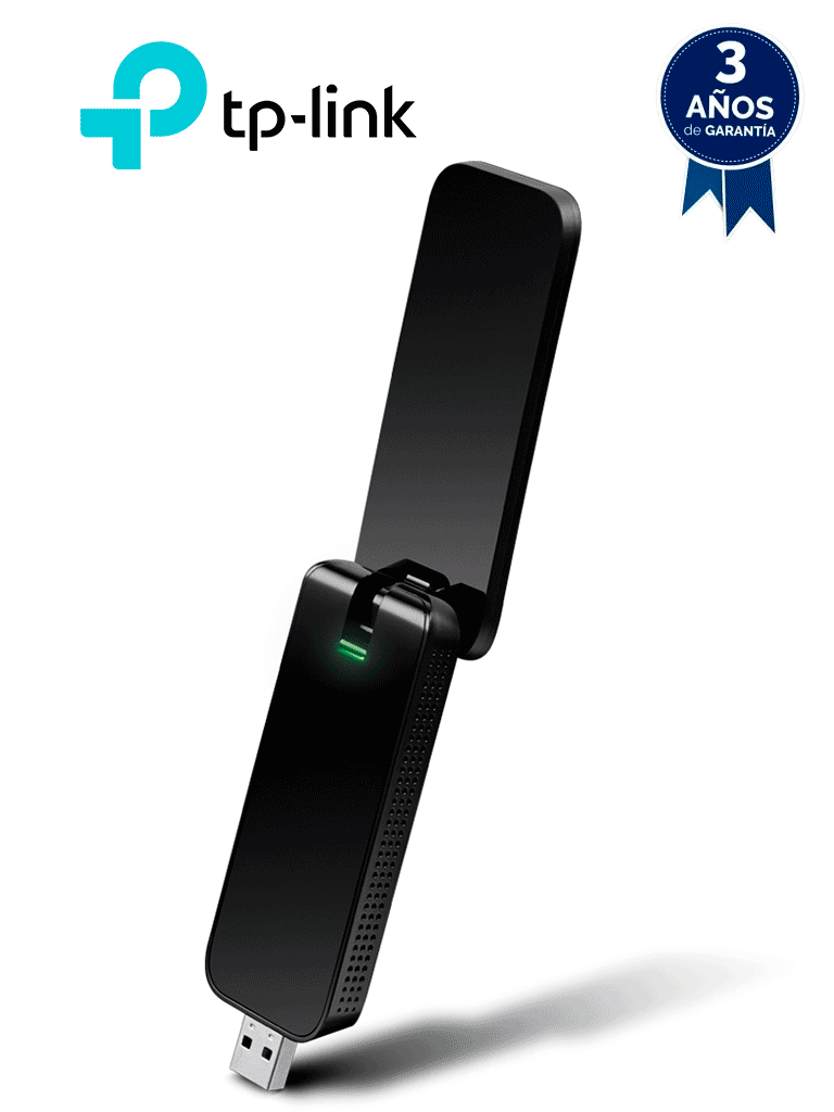 TP-LINK - Archer T4U / Adaptador USB Inalámbrico Banda Dual AC1300