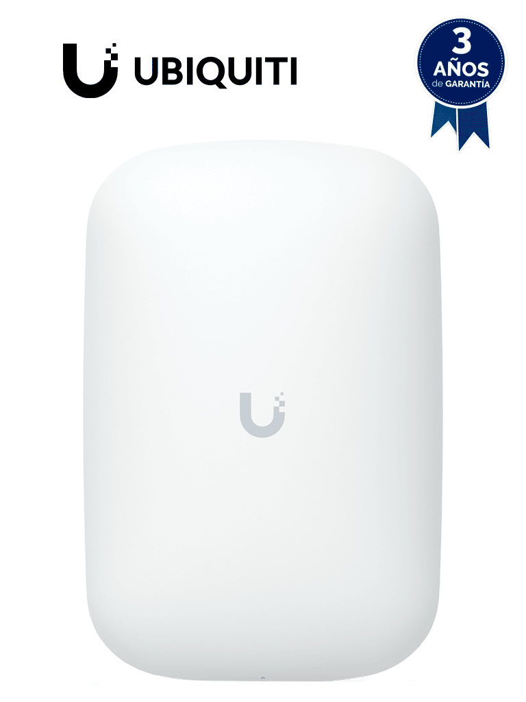 UBIQUITI U6-EXTENDER - Extensor de Red UniFi WiFi 6/ Conexión directa a corriente alterna/ Conexión Inalámbrica a través de Wireless Uplink/ Administrable a través de UniFi Controller/ Frecuencia de comunicación a 2.4GHz y 5GHz