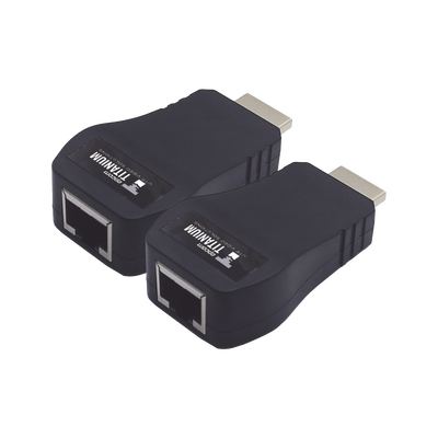 Kit Extensor 25m convertidor Señal HDMI a UTP (Cat5e/Cat 6)  / Calidad PREMIUM