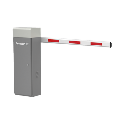 Kit de Barrera Vehicular Brushless y Brazo Telescópico de hasta 6 Metros / Tiempo de Apertura Configurable de 3 a 6 Segundos / Sentido de la Barrera Ajustable en Sitio