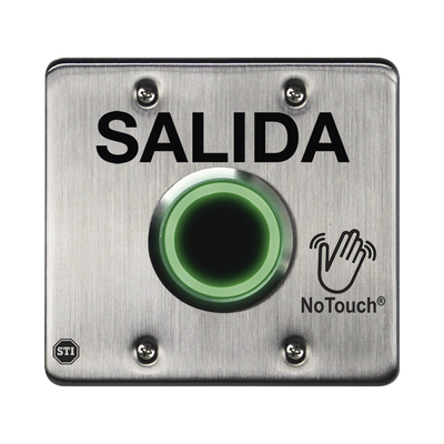 Interruptor IR NoTouch® de Acero Inoxidable, Salida Doble, SALIDA