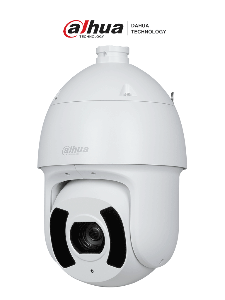 DAHUA DH-SD6CE445GB-HNR Cámara PTZ IP de 4MP con tecnología Starlight y zoom óptico 45x. Alcance IR de 250m, Autotracking 3.0, Protección Perimetral, Detección de rostros, SMD 4.0, Quick Pick, certificaciones IP67 e IK10.