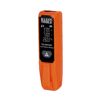 Medidor Compacto Láser de Distancias. Rango: 5.1 cm a 30.5 m / Opción cm o pulg. o Combinado /  Clip para Bolsillo.