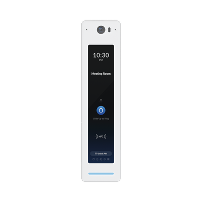 Lector UniFi Access G2 Pro, para tarjetas NFC, pantalla táctil, cámara y audio 2 vias (Requiere Hub UniFi)