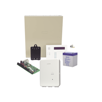 Panel de Alarma VISTA48 con Comunicador IPCOM, Batería y Transformador