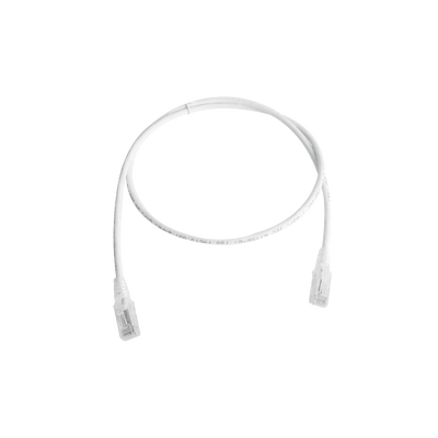 Patch Cord MC5 Modular Cat5e UTP, CM/LS0H, 5ft, Color Blanco, Versión Bulk (Sin Empaque Individual)