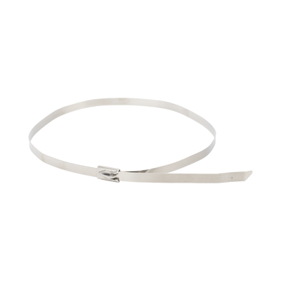 Corbata o Cincho de Acero Inoxidable 4.6 x 360mm (10 piezas)