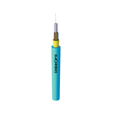 Cable de Fibra Óptica Multimodo OM3 50/125, 12 hilos, para Interior, Tight Buffer 900µm, OFNR Riser, Dieléctrica, Precio Por Metro