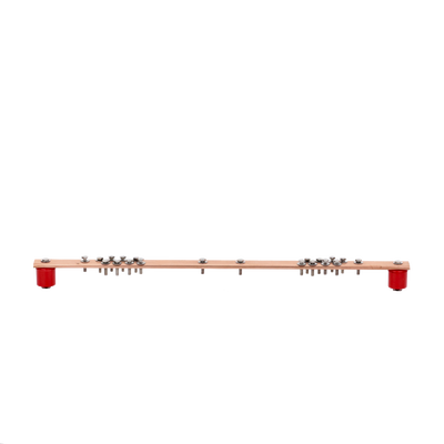 Barra de Distribución de Tierra Física para Montaje en Rack 19"