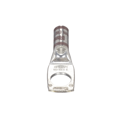 Zapata de compresión LCA2-12-Q, para cal. 2 Awg, Barreno para tornillo prisionero de 1/2, 25 Pz