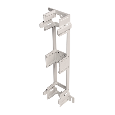 Bracket para Montaje de Regleta S66, Acepta 1 regleta M150, 6 conectores de 25 pares