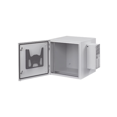 Gabinete Industrial ProTek de Puerta Sólida, Protección NEMA Tipo 4/12; IP66, Fabricado en Acero, 12 UR, Color Gris Claro