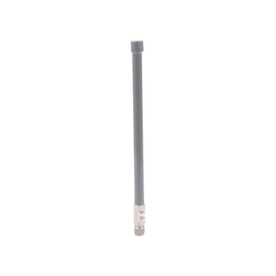 Antena Omnidireccional, mayor distancia de transmisión y recepción de señal en 360º,  Doble banda de 2.4 / 5 GHz, Ganancia de 9 dBi, Conector N-Hembra, Adecuada para entornos exigentes