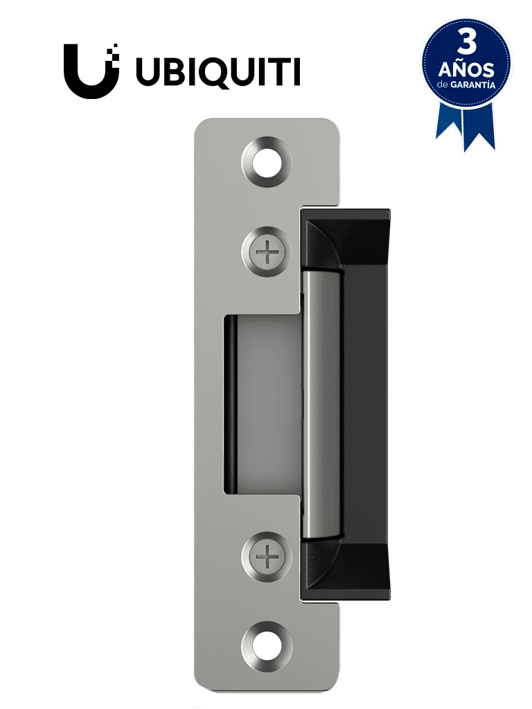 UBIQUITI UA-LOCK-ELECTRIC - Cerradura eléctrica  a prueba de fallos para 1 puerta, Fail-Secure, Soporte 1200 Kg, Para puertas de aluminio, acero o madera, 12V DC, 400mA, ANSI, Compatible con: UA-G2-SK-Pro, UA-G2-SK, EAH-8, UA-Hub