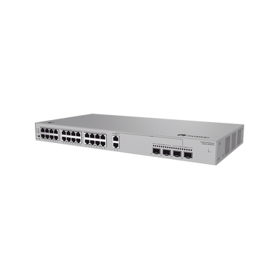 Switch de Acceso Gigabit Administrable PoE Capa 2 / 24 puertos 10/100/1000 Mbps (22*PoE) / 2 Puertos 100/1000/2.5Gbps (PoE) combo 2  Puertos 2.5GE SFP / 2 Puertos 10GE SFP+ Uplink  / ERPS / PoE Perpetuo / 400 W / Administración Nube Gratis