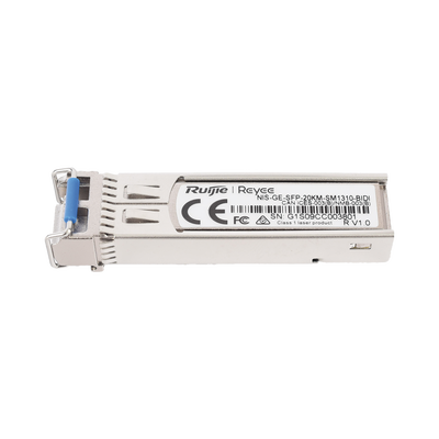 Transceptor Industrial BIDI Monomodo SFP 1G (Lado A), hasta 20 Kilómetros, TX 1310 / RX 1550, soporta Temperaturas de -40° a 85° C