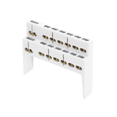 Soporte + Barra de Conexion (12/24/36 MOD) (12+2 ENTR.) IP40