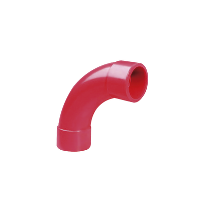 Radio curvo de 90 grados 3/4" para uso en tubería de detección de humo por aspiración