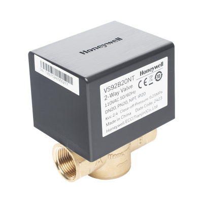Válvula de control eléctrica VS9 para fan coil: DN20: PN20: 2 vías: 110 V CA: conexión NPT
