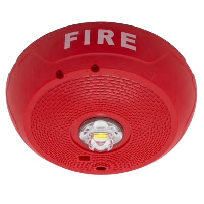 Lámpara LED Estroboscópica, Montaje en Techo, Nivel de Candelas Seleccionable, Color Rojo, Nuevo Diseño Moderno y Elegante y Menor Consumo de Corriente