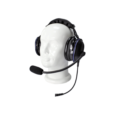 Auriculares de diadema de uso rudo sobre la cabeza para radios GP300/P1225/PRO3150/MAG ONE/EP450/DEP450