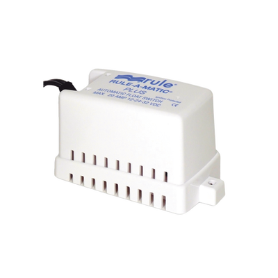 Switch rápido para control de bombas de achique con cubierta para protección de residuos.