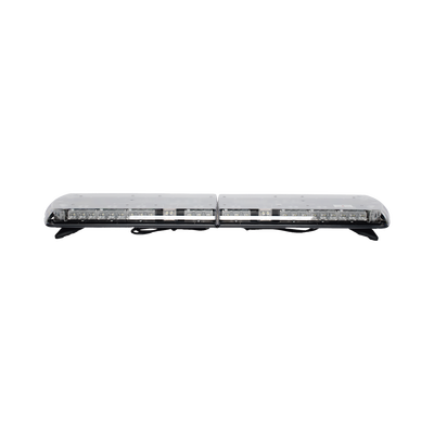 Barra de luces LED de 48", 88 LED, dual color rojo/claro, ideal para equipar ambulancias y unidades de bomberos