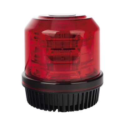 Burbuja brillante de 12 LEDs, color rojo, montaje fijo