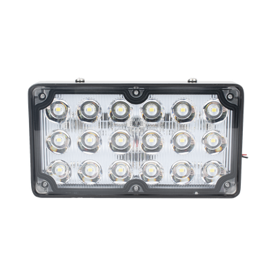 Luz de Escena de 6X3", Color Claro, Ideal para Ambulancias y Vehiculos de Trabajo