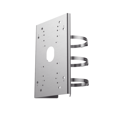 Adaptador de Poste para Montaje de Domos PTZ con Polímero Anticorrosión