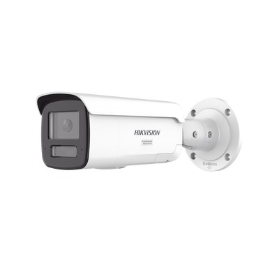 [Dual Light + ColorVu 3.0 + HikAI] Bala IP 4 Megapixel / Lente 4 mm / 60 mts IR + Luz Blanca / Exterior IP67 / WDR 130 dB / ACUSENSE 3.0 / Metal / NEMA 4X / ACUSEARCH
