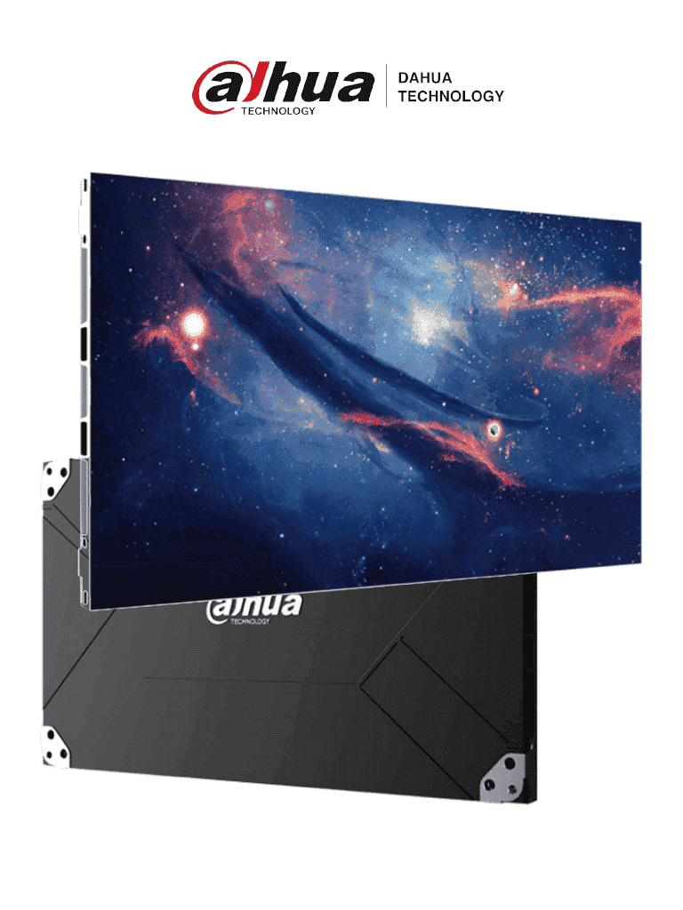 DAHUA DHI-PHSIA1.5-AH - Gabinete LED Pitch de 1.5/ COB/ Brillo de 600 nits/ Gabinete: 600x337.5/ IP65 Frontal/ IP43 Trasero/ Para Pantallas hasta 16K/ Uso Interior/ Instalación en pared o piso/ Diseño Ultradelgado 34.3 mm y Ligero 4 kg/