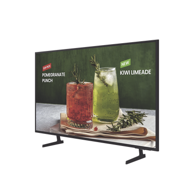 Television para negocios de 98" / Resolucion UHD 4K (3840x2160p) / Tizen / Entradas de Video HDMI / Bocinas Integradas / WIFI 5 / eARC.