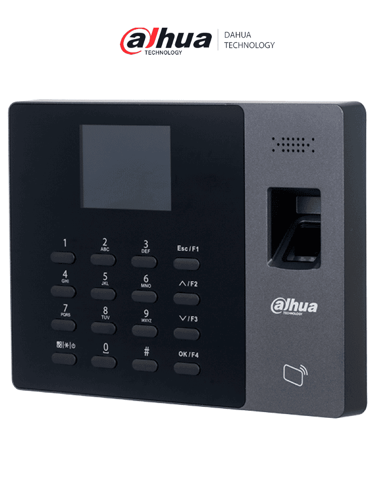 DAHUA DHI-ASA2212GL-MEW Control de asistencia Stand Alone / WiFi /  3,000 Usuarios / 3,000 Tarjetas / 3,000 Huellas / 100,000 Registros  / Validación  de tarjetas IC & ID, contraseña y huella  / Batería de Litio recargable / TCP/IP P2P y DHCP