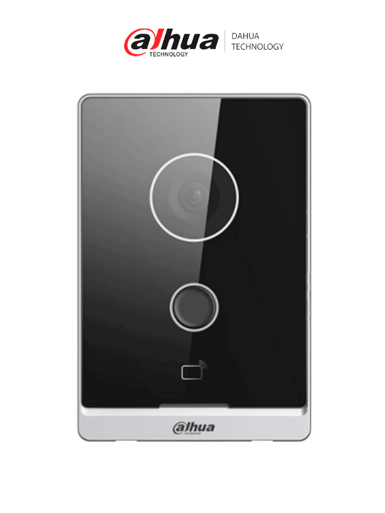 DAHUA VTO2211G-WP-S2 - Frente de Calle WiFi para Videoportero IP ultradelgado y estético. Cámara de 2MP con ángulo de 125°. Permite apertura con tarjeta Mifare, app o monitor. Resistente IP65, con PoE y entradas/salidas de alarma. Ideal para seguridad.
